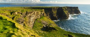 Falaises en Irlande