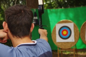 activité tir à l'arc