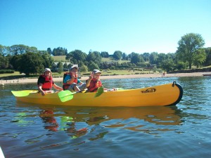 Balade en canöe kayak à la Salvetat