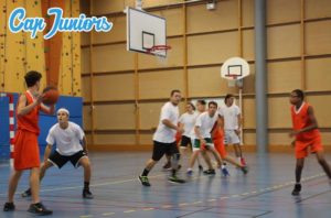 Match amical néanmoins disputé lors d'un stage de basket